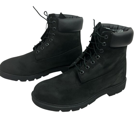 Timberland Other - Timberland Premium 6” Waterproof Nubuck Leather Boots Mens 12 Black Primaloft 40